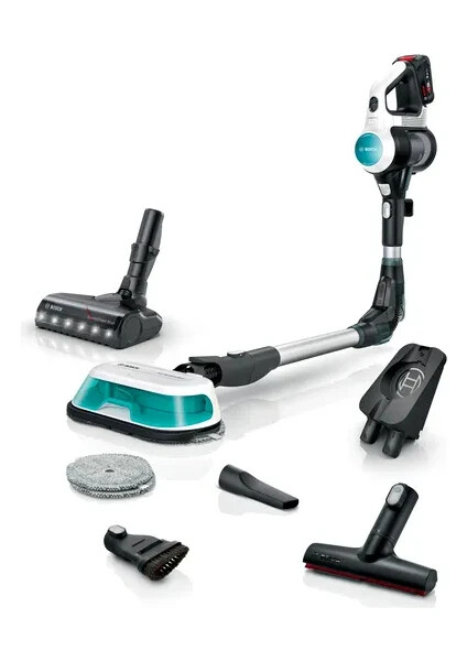 BCS71HYG1 2si 1 arada Süpürme ve Silme Unlimited 7 ProHygienic Aqua Beyaz