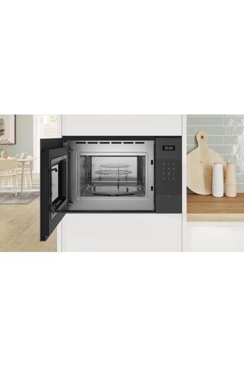 BEL554MG2  Serie 6 Ankastre Mikrodalga, Izgara Fonksiyonlu 59 x 38 cm