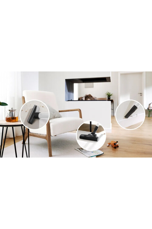 BGL41HYG2H Serie 4 Toz torbalı Süpürge ProHygienic Beyaz