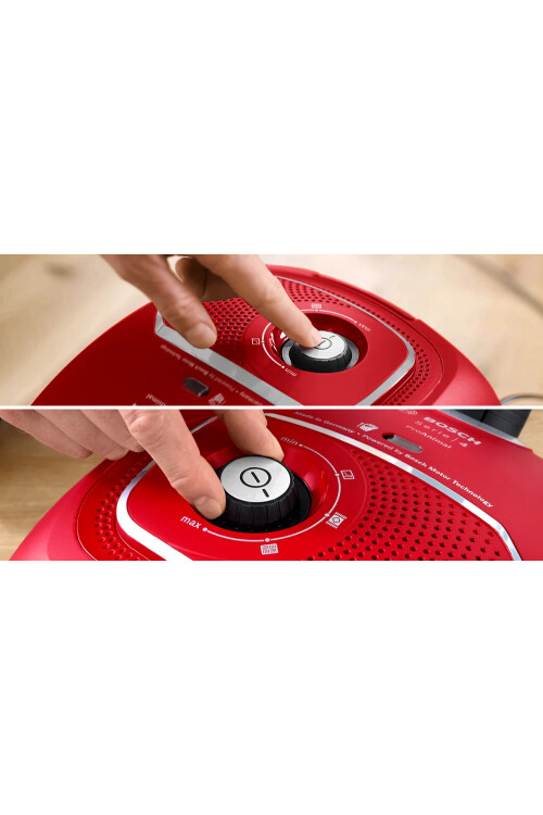 BGL41PET2H Serie 4 Toz torbalı Süpürge ProAnimal Kırmızı