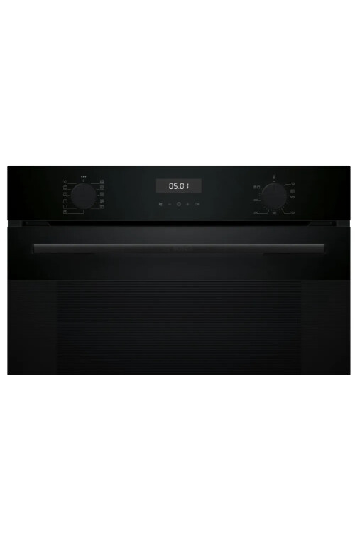 HUA717BA0T Serie 4 Buhar Destekli Ankastre Fırın 60 x 60 cm Siyah