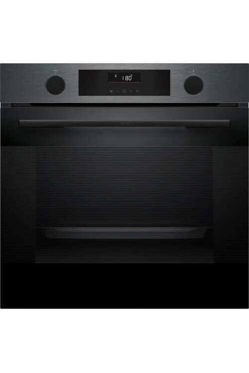 HUA736EG0T Serie 4 Buhar Destekli Ankastre Fırın 60 x 60 cm Black Inox