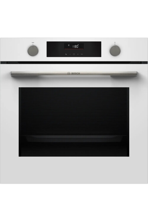 HUA736EV0T Serie 4 Buhar Destekli Ankastre Fırın 60 x 60 cm Beyaz