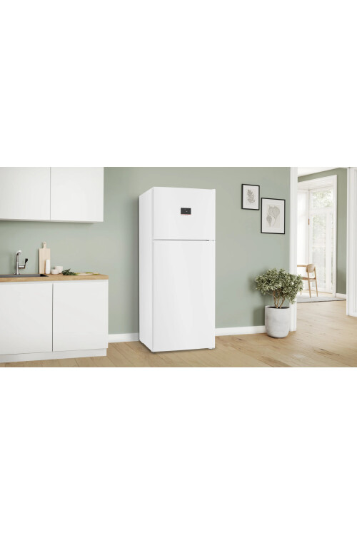 KDN76XWE1N Serie 4 Üstten Donduruculu Buzdolabı 186 x 75 cm Beyaz, Total No Frost