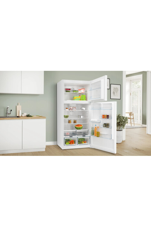 KDN86XWE1N  Serie 4 Üstten Donduruculu Buzdolabı 186 x 86 cm Beyaz, Total No Frost