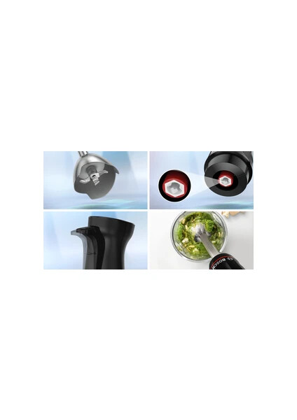 MSM4B624 Serie 4 El Blenderı ErgoMaster 1000 W Siyah, Antrasit