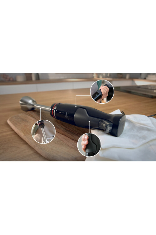 MSM4B654  Serie 4 El Blenderı ErgoMaster 1000 W Siyah, Antrasit