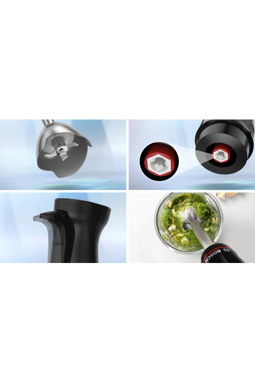 MSM4B654  Serie 4 El Blenderı ErgoMaster 1000 W Siyah, Antrasit