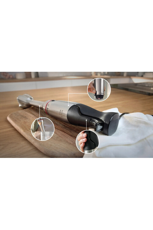 MSM6M910  Serie 6 El Blenderı ErgoMaster 1600 W Paslanmaz çelik