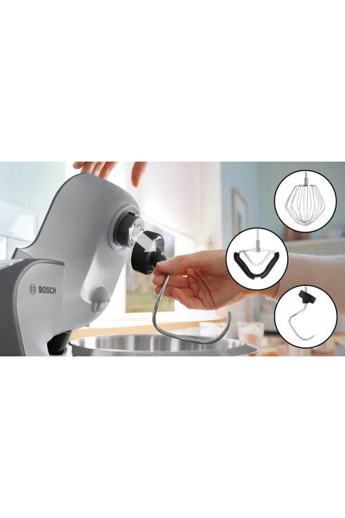 MUM58359 Serie 4 Mutfak Makinesi MUM 5 1000 W Gümüş