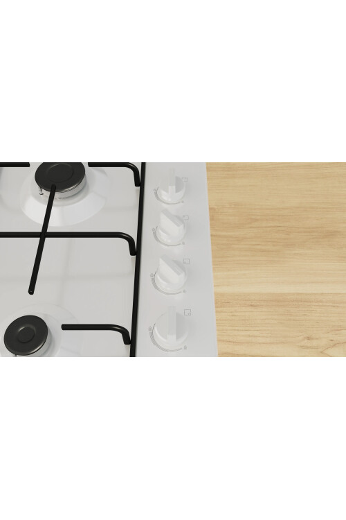 PBP6C2K80O  Serie 2 Gazlı Ocak 60 cm Emaye, Beyaz