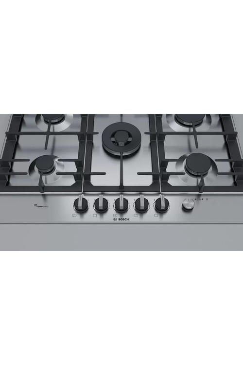 PCQ7A5M90 Serie 6 Gazlı Ocak 75 cm Paslanmaz çelik