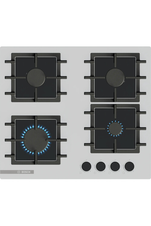 PNN6B2P40O  Serie 4 Gazlı Ocak 60 cm Sert cam, Beyaz