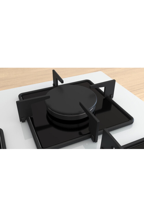 PNQ7B2P30O Serie 4 Gazlı Ocak 75 cm Sert cam, Beyaz