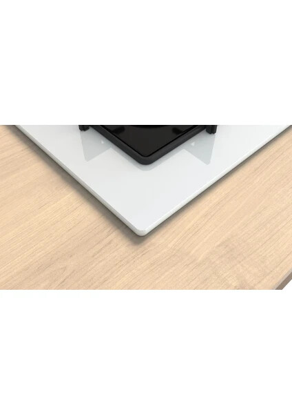 POP6C2P30O Serie 4 Gazlı Ocak 60 cm Sert cam, Beyaz
