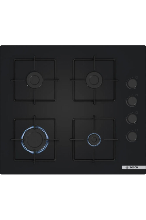 POP6C6P30O Serie 4 Gazlı Ocak 60 cm Sert cam, Siyah