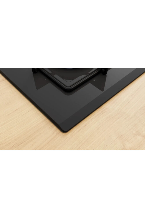 POP7C6P30O  Serie 4 Gazlı Ocak 67 cm Sert cam, Siyah