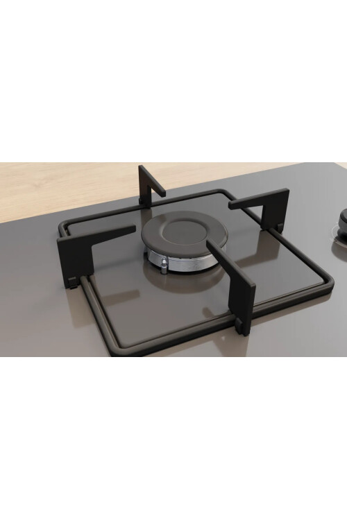 POP7C9P30O Serie 4 Gazlı Ocak 67 cm Sert cam, Antrasit gri