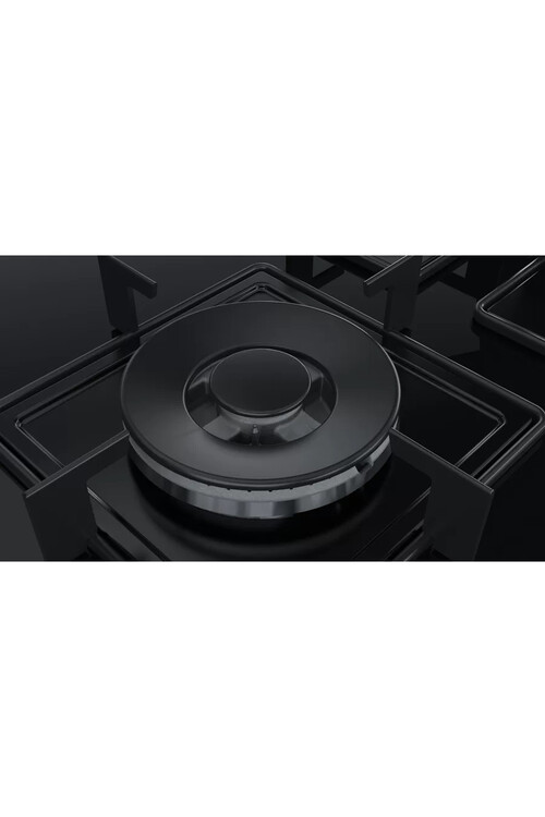 PPQ7A6B10 Serie 6 Gazlı Ocak 75 cm Sert cam, Siyah