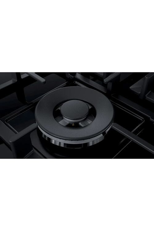 PPS9A6B90 Serie 6 Gazlı Ocak 90 cm Sert cam, Siyah