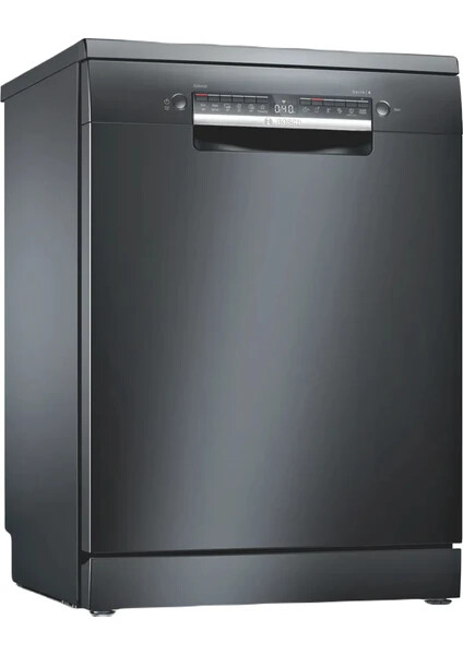 SMS4IKC62T Serie 4 Solo Bulaşık Makinesi 60 cm Brushed black steel anti-fingerprint