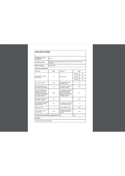 SMS4IMW62T Serie 4 Solo Bulaşık Makinesi 60 cm Beyaz