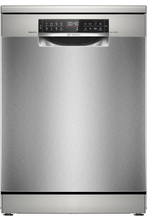 SMS6EAI81T  Serie 6 Solo Bulaşık Makinesi 60 cm Paslanmaz çelik parmak izi tutmaz