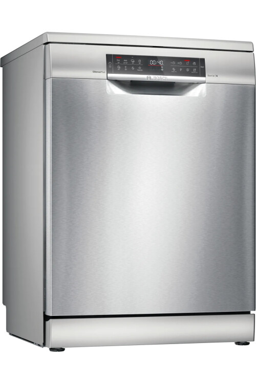 SMS6EMI70T Serie 6 Solo Bulaşık Makinesi 60 cm Paslanmaz çelik parmak izi tutmaz