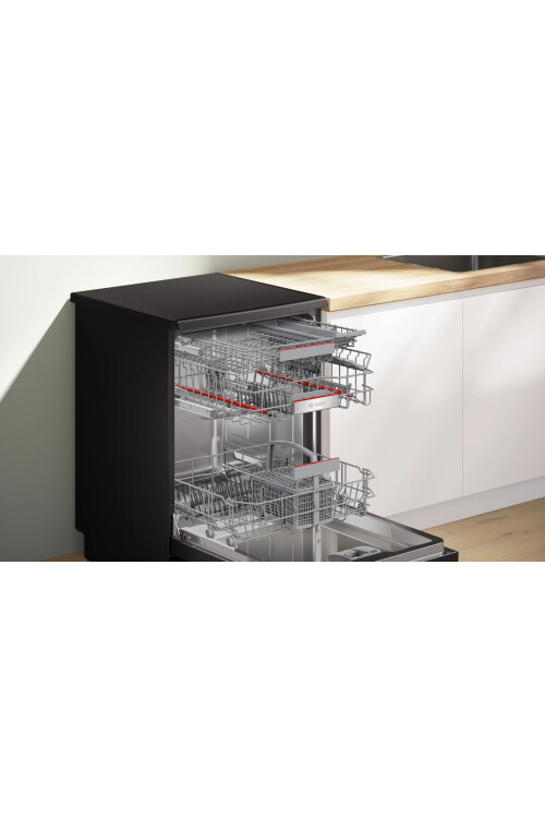 SMS6ENB60T  Serie 6 Solo Bulaşık Makinesi 60 cm Siyah