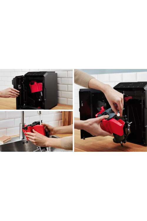 TIE20119  Serie 2 Tam Otomatik Kahve Makinesi VeroCafe Piyano siyah