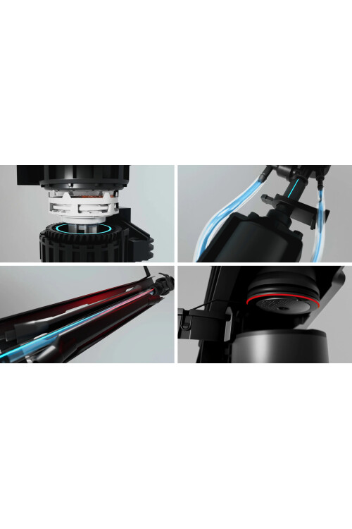 TPE40307  Serie 4 Tam Otomatik Kahve Makinesi VeroCafe Metalik inoks gümüş, Piyano siyah