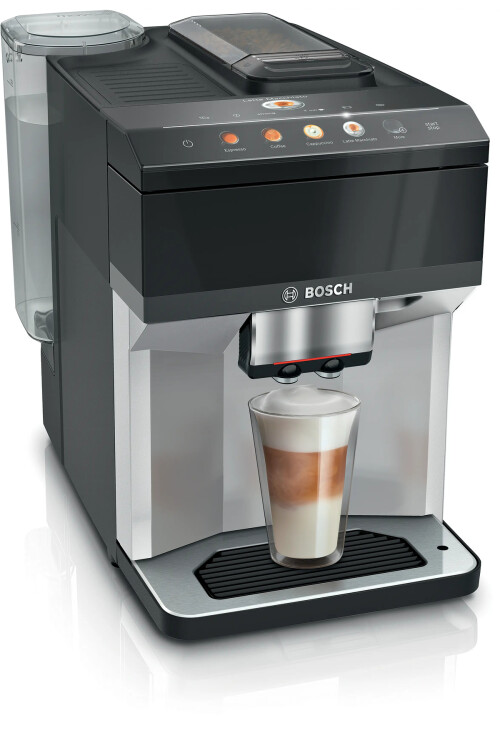 TPE40307  Serie 4 Tam Otomatik Kahve Makinesi VeroCafe Metalik inoks gümüş, Piyano siyah