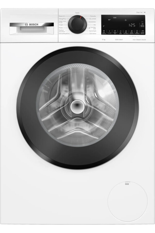 WGA242Z0TR Serie 4 Çamaşır Makinesi 9 kg 1200 dev./dak., Beyaz