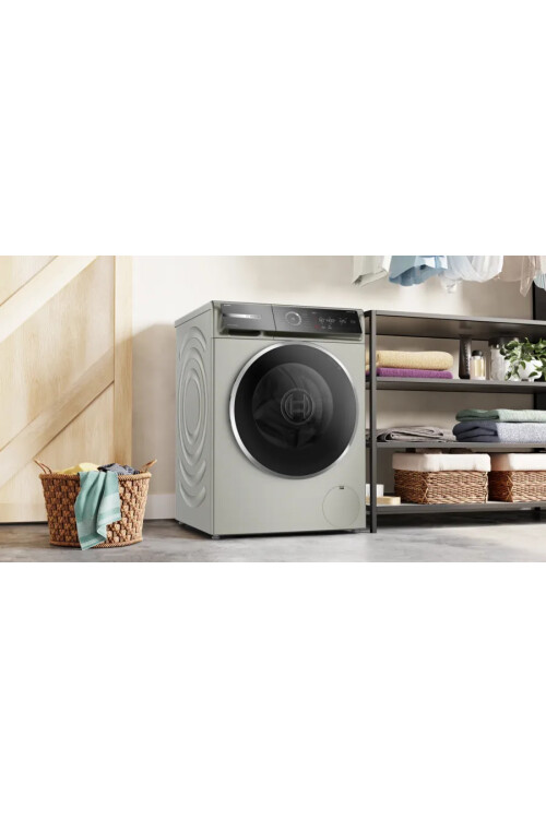 WGB254ASTR Serie 8 Çamaşır Makinesi 10 kg 1400 dev./dak., Gümüş