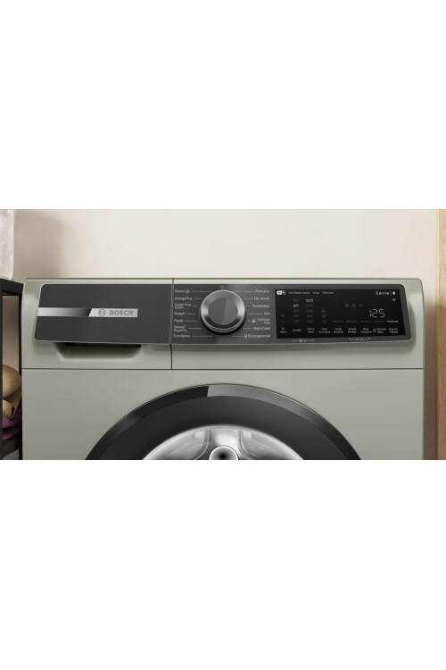 WGK252ZXTR  Serie 6 Çamaşır Makinesi 10 kg 1200 dev./dak., Gümüş