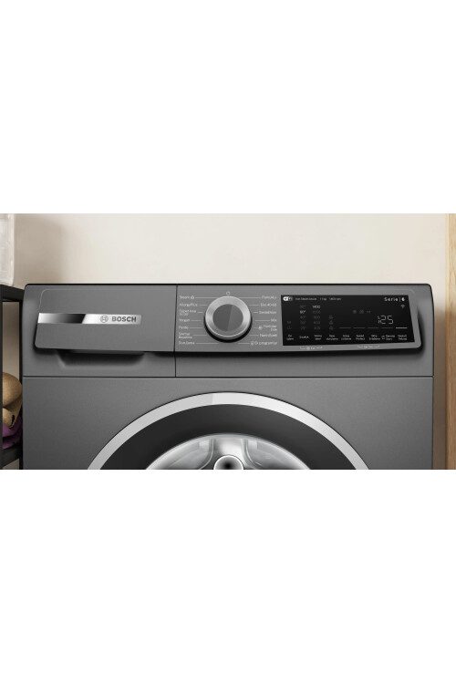 WGK264ZRTR Serie 6 Çamaşır Makinesi 11 kg maks. 1400 dev./dak., Antrasit