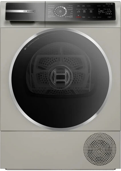 WQB245AXTR  Serie 8 Isı Pompalı Kurutma Makinesi 9 kg Gümüş