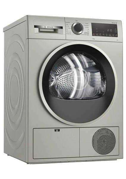 WQG2410TTR Serie 4 Isı Pompalı Kurutma Makinesi 9 kg Gümüş