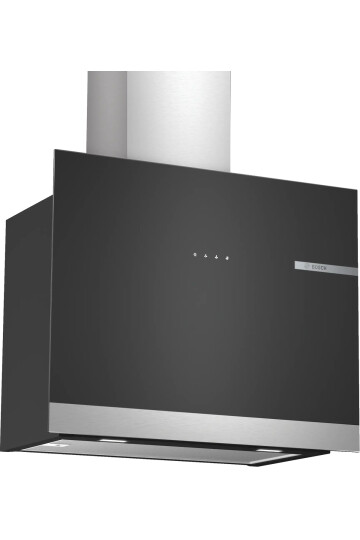 DWF67AK60T  Serie 6 Duvar Tipi Davlumbaz 60 cm Siyah Cam