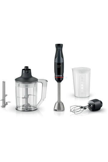 MSM4B654  Serie 4 El Blenderı ErgoMaster 1000 W Siyah, Antrasit