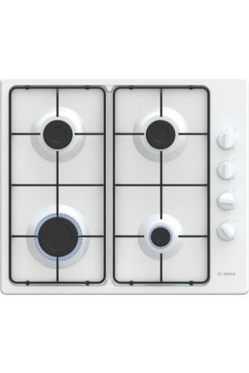 PBP6C2K80O  Serie 2 Gazlı Ocak 60 cm Emaye, Beyaz