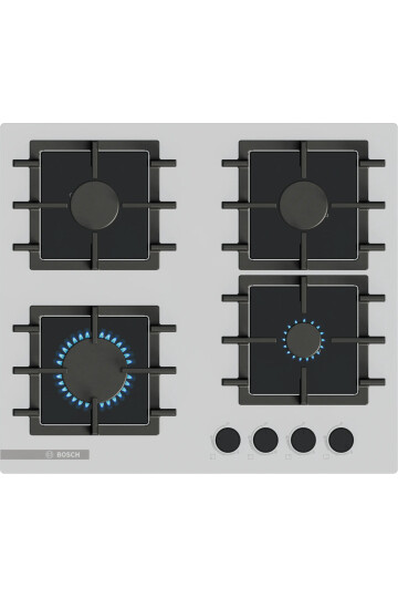 PNN6B2P40O  Serie 4 Gazlı Ocak 60 cm Sert cam, Beyaz