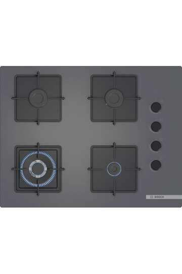 POH7C9P31O  Serie 4 Gazlı Ocak 67 cm Sert cam, Antrasit gri