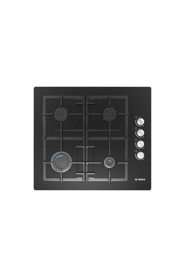 POP6C6O92O Serie 2 Gazlı Ocak 60 cm Sert cam, Siyah