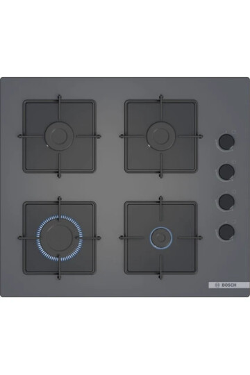 POP6C9P30O Serie 4 Gazlı Ocak 60 cm Sert cam, Antrasit gri