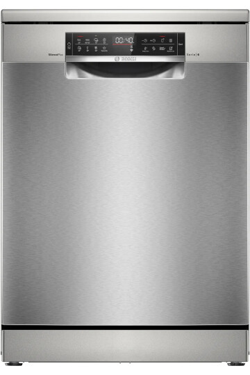 SMS6EAI81T  Serie 6 Solo Bulaşık Makinesi 60 cm Paslanmaz çelik parmak izi tutmaz