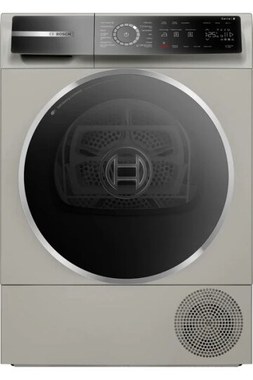 WQB245AXTR  Serie 8 Isı Pompalı Kurutma Makinesi 9 kg Gümüş