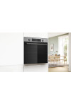 HUA717BR0T Serie 4 Buhar Destekli Ankastre Fırın 60 x 60 cm Inox