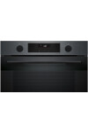 HUA736EG0T Serie 4 Buhar Destekli Ankastre Fırın 60 x 60 cm Black Inox