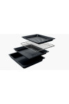 HUA736EG0T Serie 4 Buhar Destekli Ankastre Fırın 60 x 60 cm Black Inox